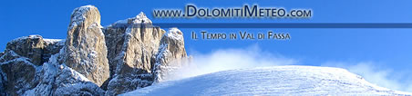 val di fassa dolomiti meteo